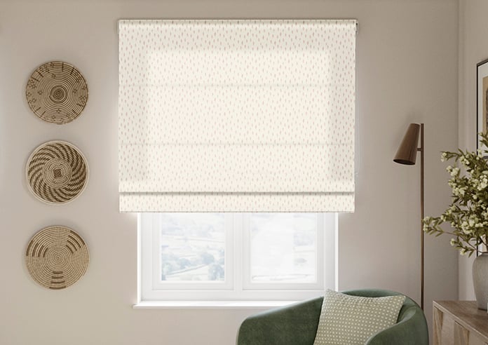 Rebecca, Rosies Pink - Twist&Fit Roman Blind - Image 3
